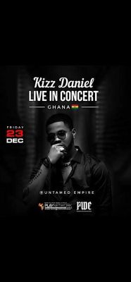 Kizz Daniel Live In Concert: Un Assalto Scatenato di Musica Afrobeats e Ritmo contagioso!